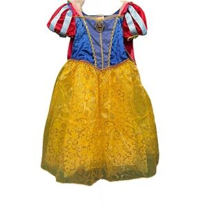 Disney Princess Dress - Royal Blue, Scarlet Red, Sunshine Yellow